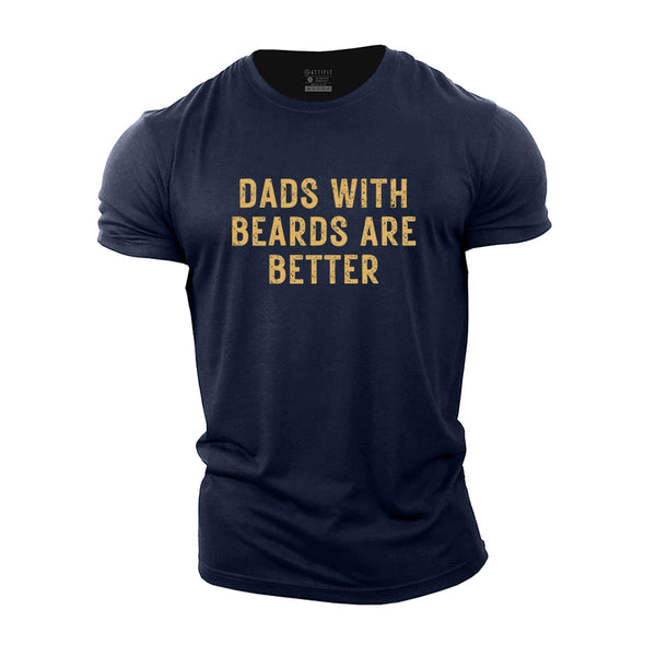 With Beards Are Better Cotton T-shirts
