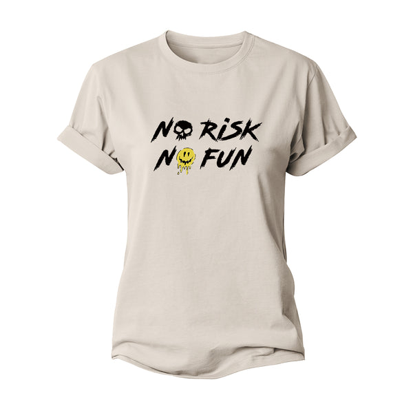 Risk And Fun Women's Cotton T-shirts