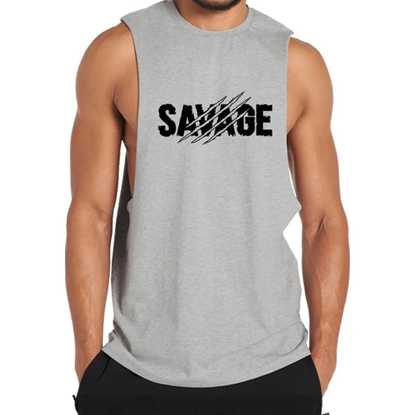 Savage Graphic Tank Top