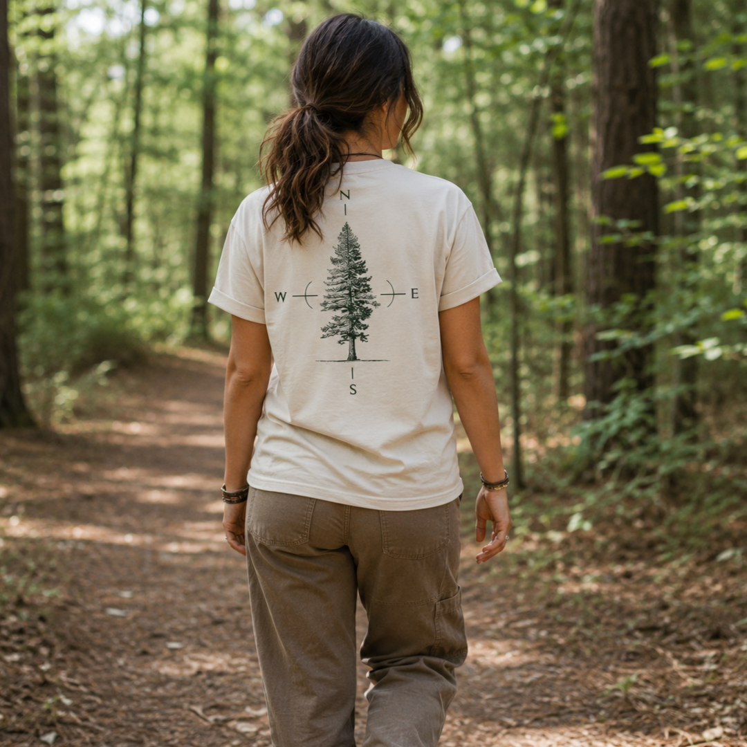 Tree Compass Women's Cotton T-Shirt