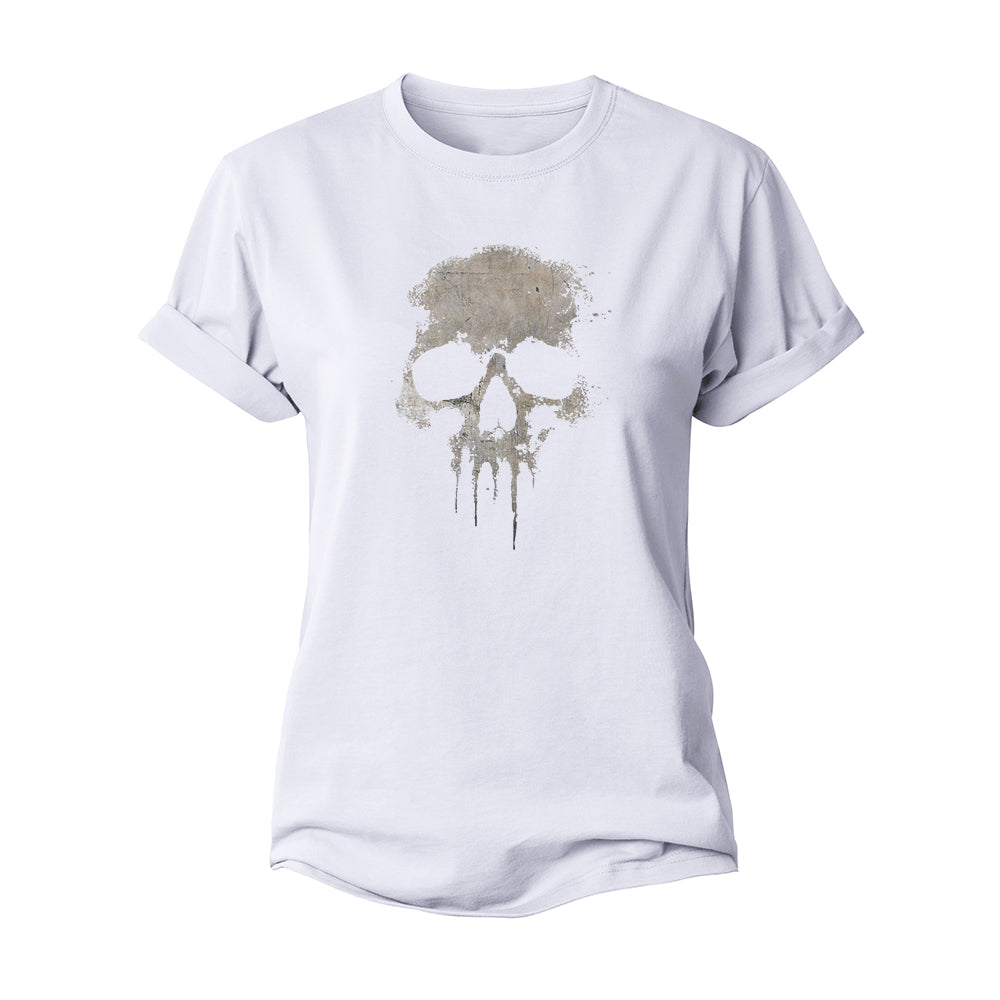 Skull Women's Cotton T-Shirt