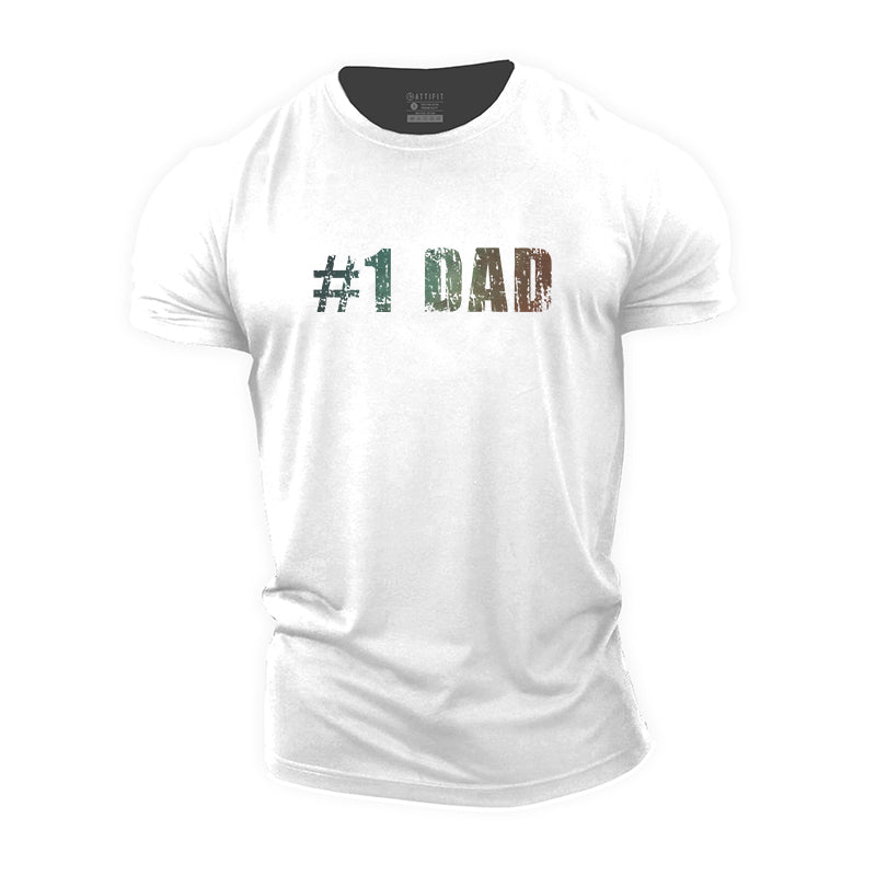 No.1 Dad Cotton T-Shirt