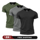 Plain 3-Pack - Quick-Dry T-Shirts