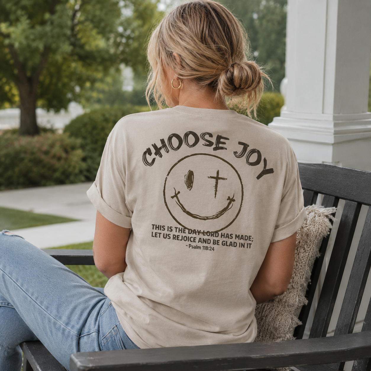 Choose Joy Women's Cotton T-Shirt
