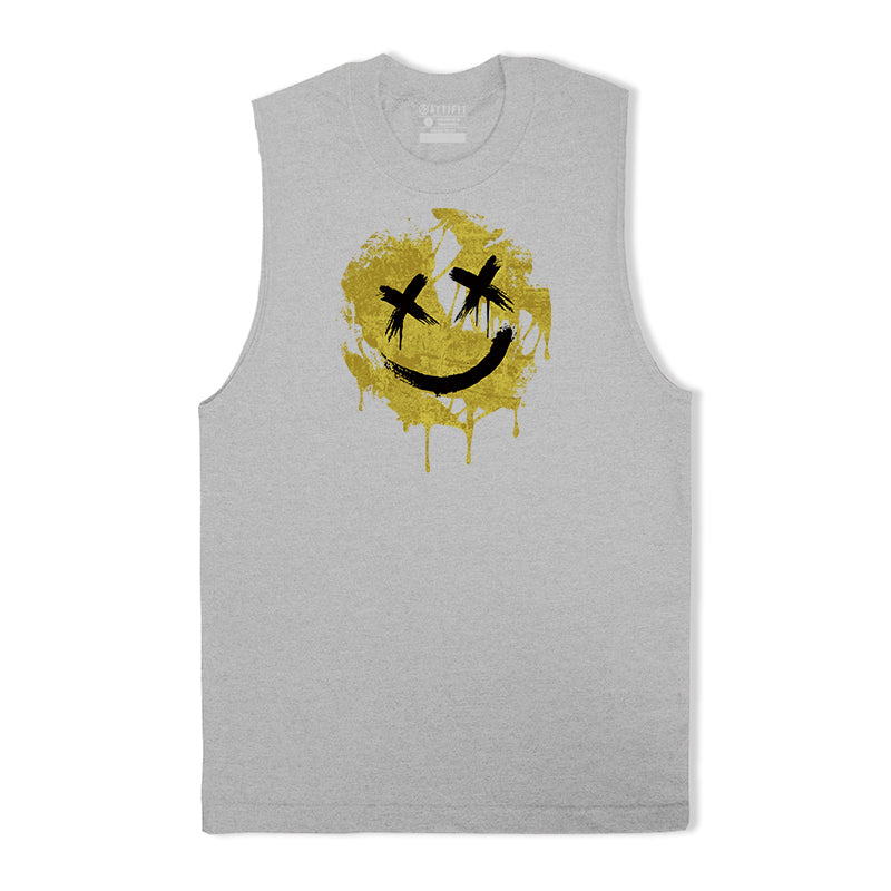 Crack Smiley Tank Top