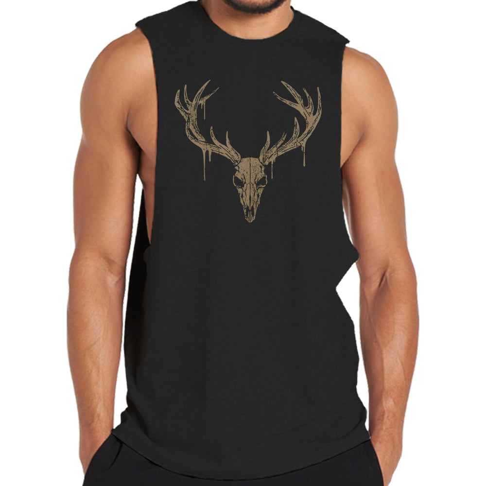 Elk Skull Tank Top