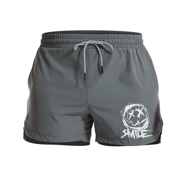 Smiley Men's Quick Dry Shorts