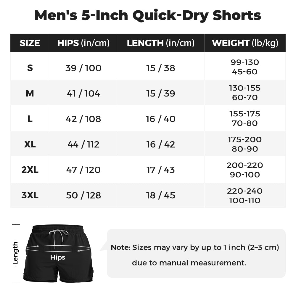 Longhorn 5-Inch Quick-Dry Shorts