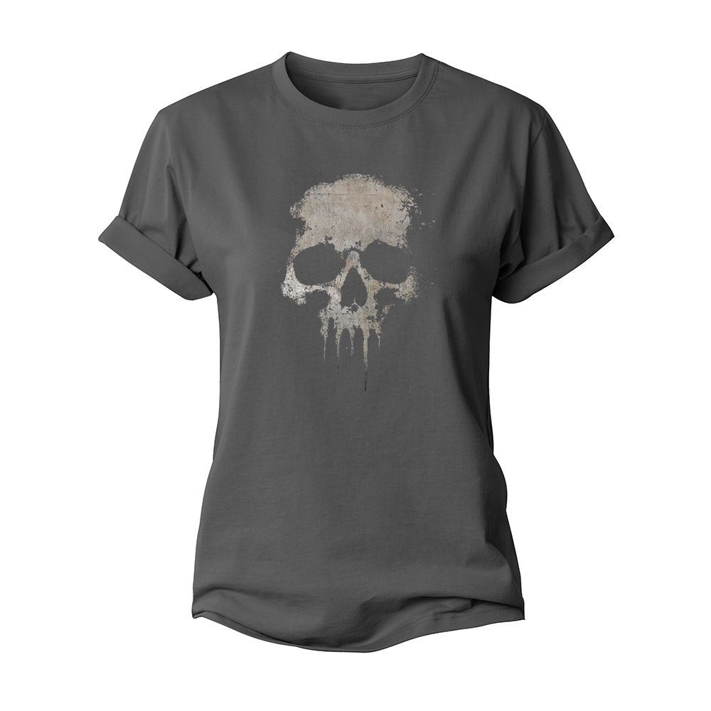 Skull Women's Cotton T-Shirt
