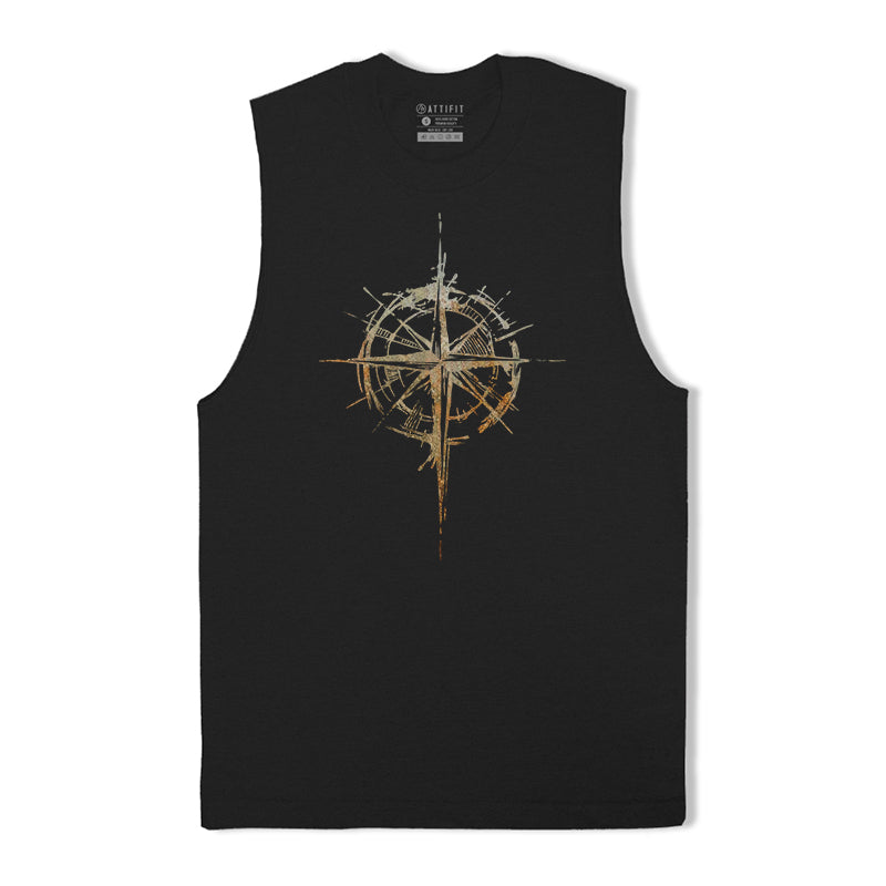 Vintage Compass Tank Top