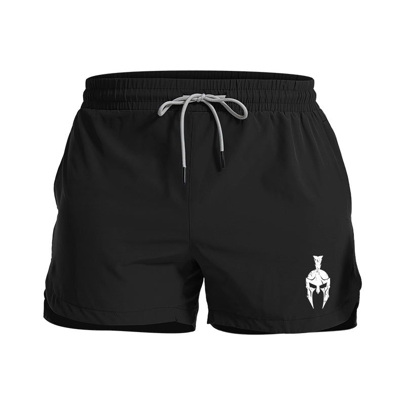 Spartan Warrior Athletic Quick-Dry Shorts