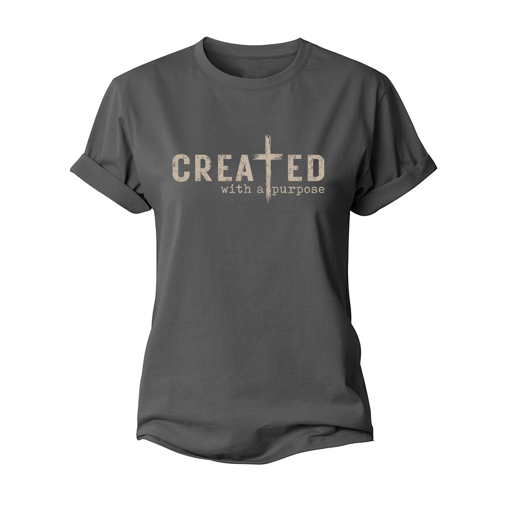Created With A Purpose Women's Cotton T-Shirt