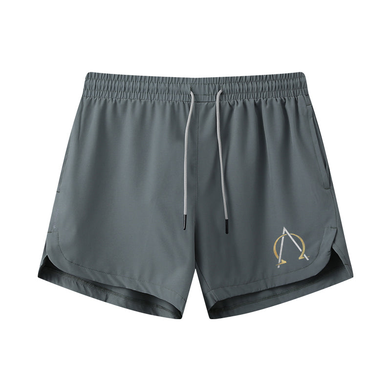Alpha And Omega Athletic Quick-Dry Shorts
