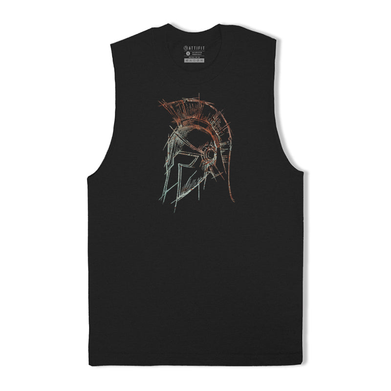 Spartan Portrait Tank Top