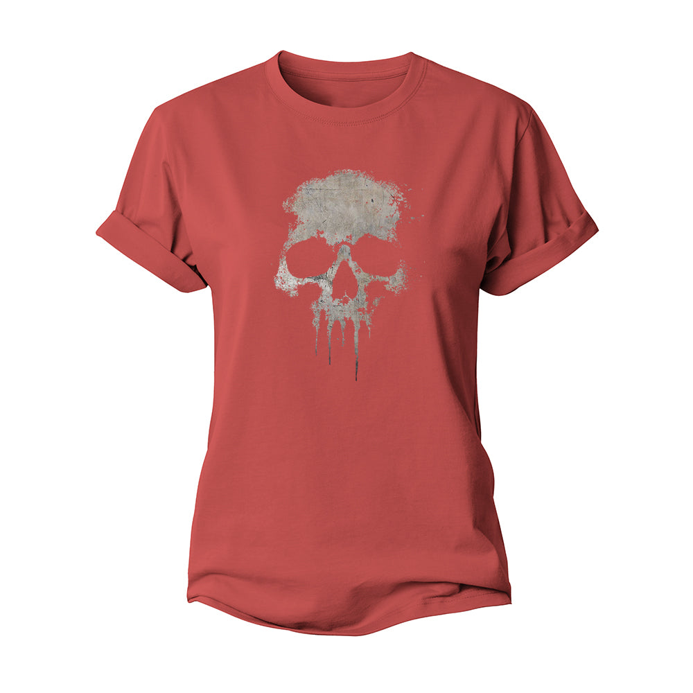 Skull Women's Cotton T-Shirt