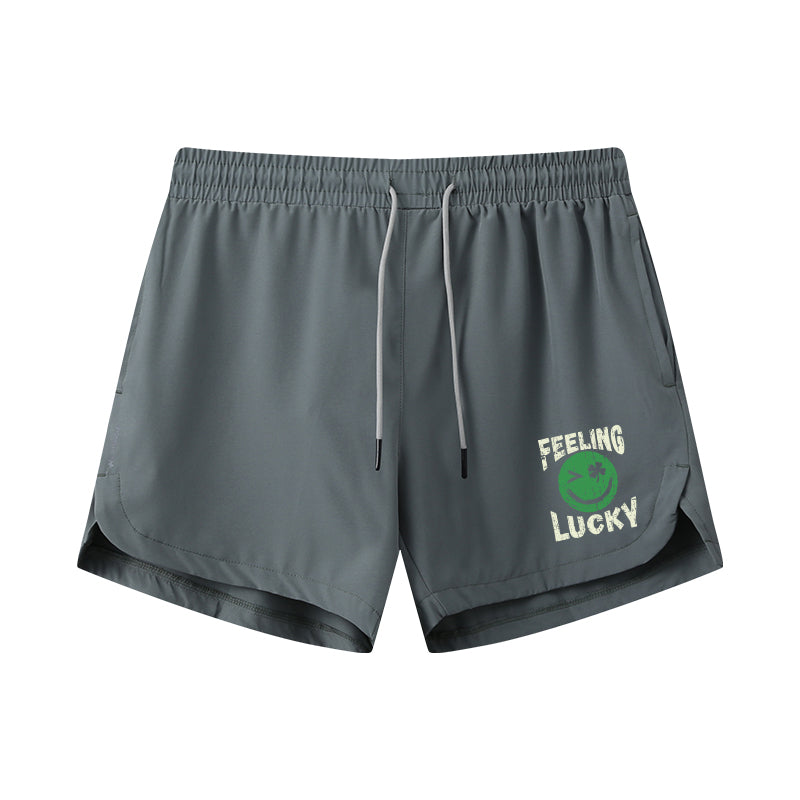 Lucky Smiley Men's Quick Dry Shorts