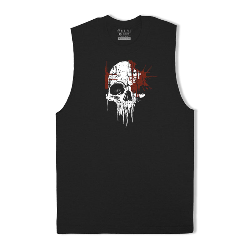 Dripping Skull Tank Top