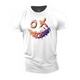 Vibrant Smiley Cotton T-Shirt