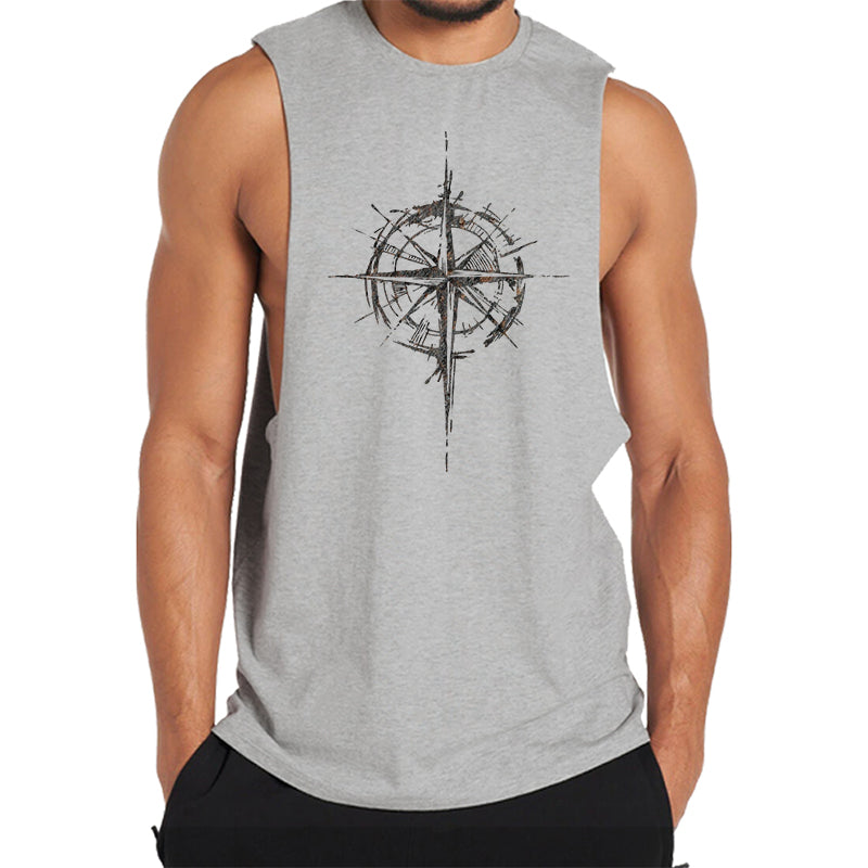 Vintage Compass Tank Top