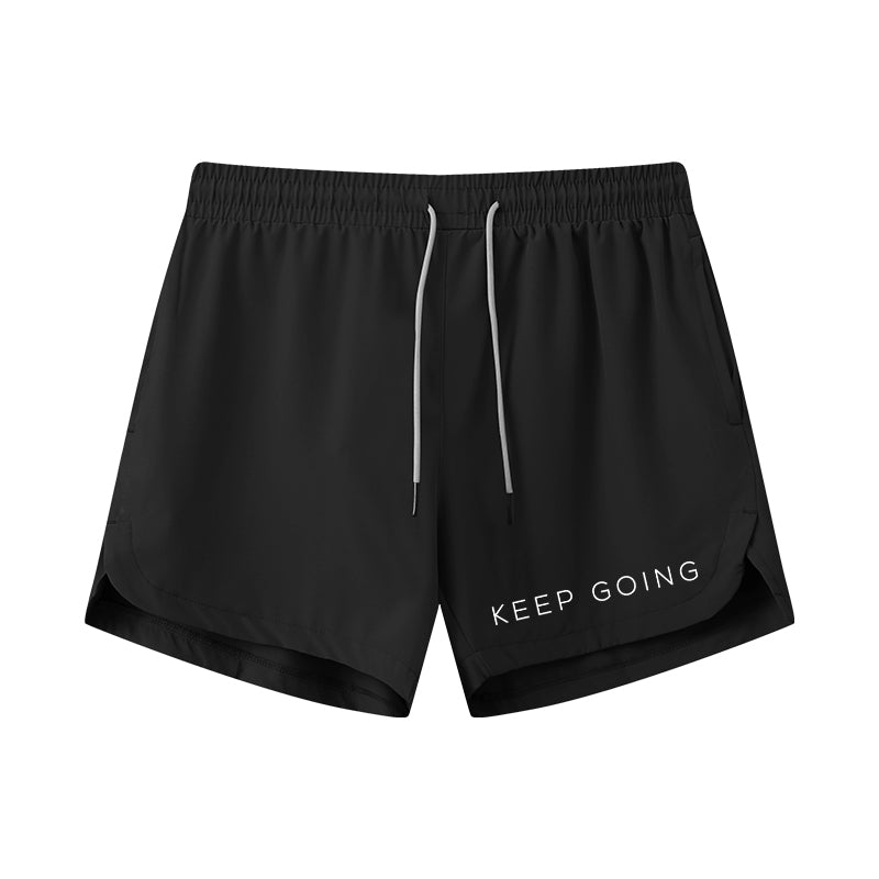 Keep Going Athletic Quick-Dry Shorts