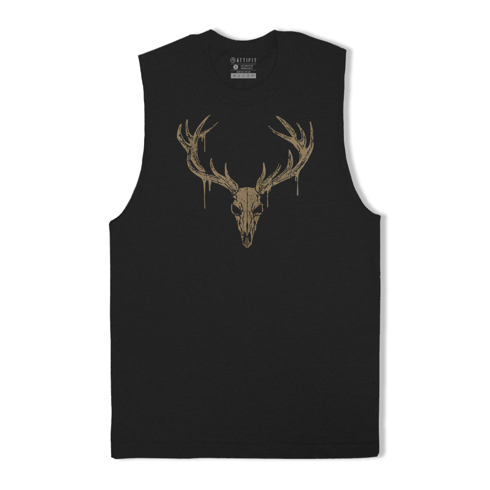 Elk Skull Tank Top