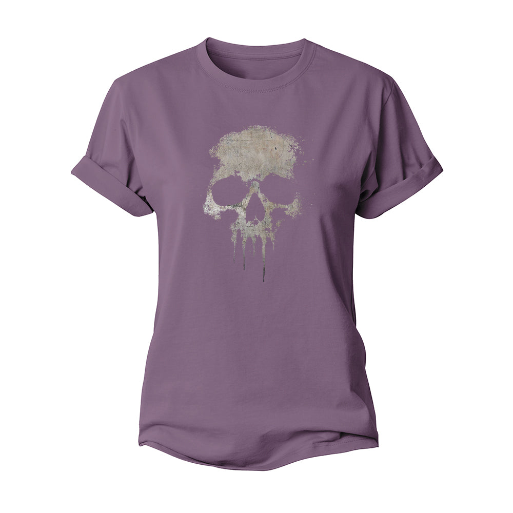 Skull Women's Cotton T-Shirt