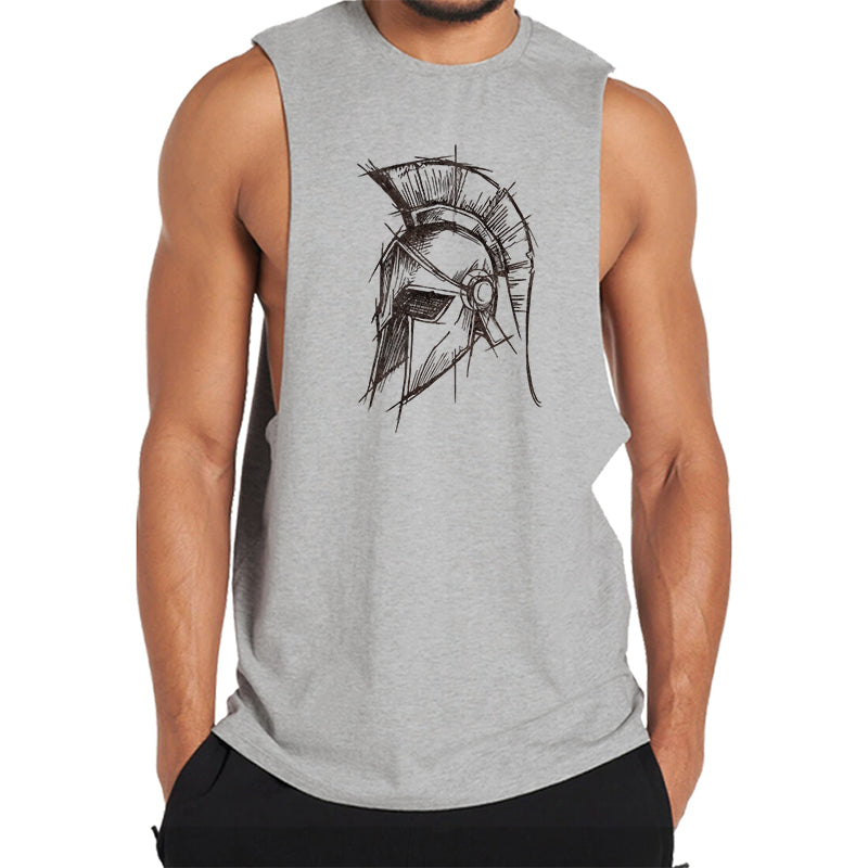 Spartan Portrait Tank Top