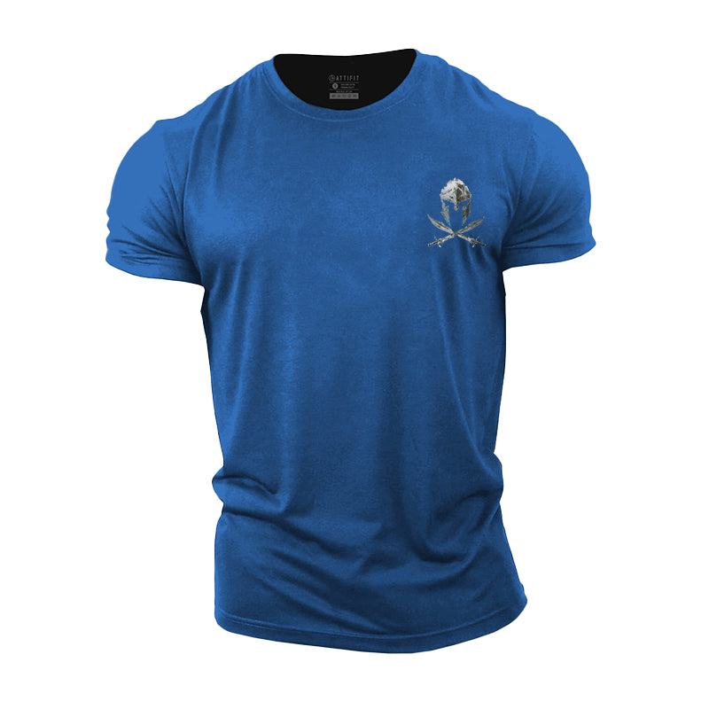 Brave Spartan Cotton T-Shirts