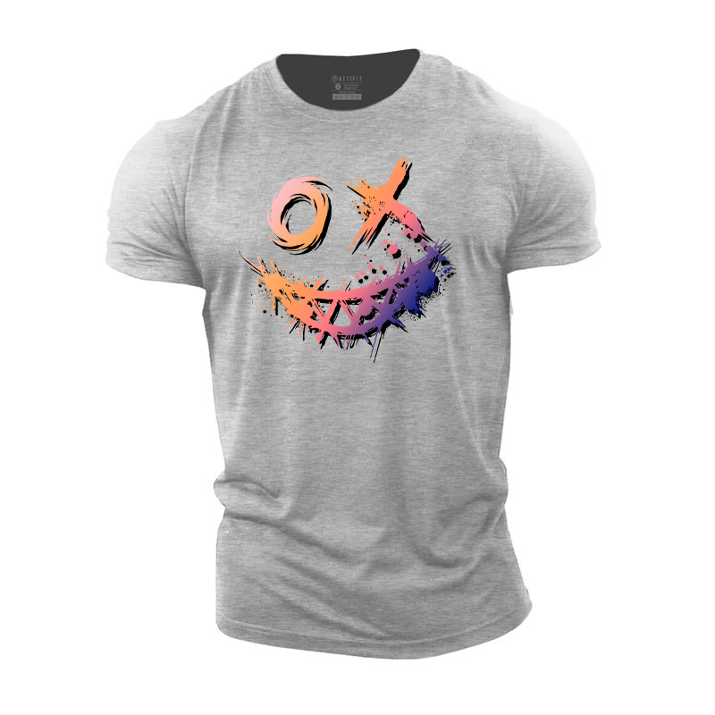 Vibrant Smiley Cotton T-Shirt