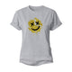Crack Smiley Women's Cotton T-Shirt