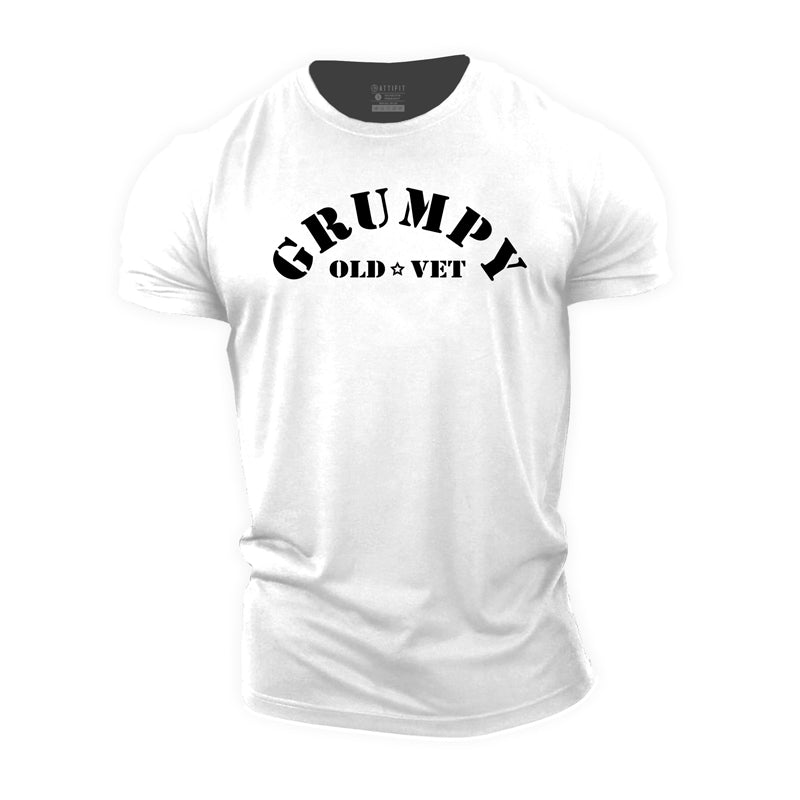 Grumpy Old Vet Cotton T-Shirt