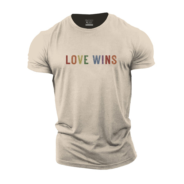 Love Wins Cotton T-shirts