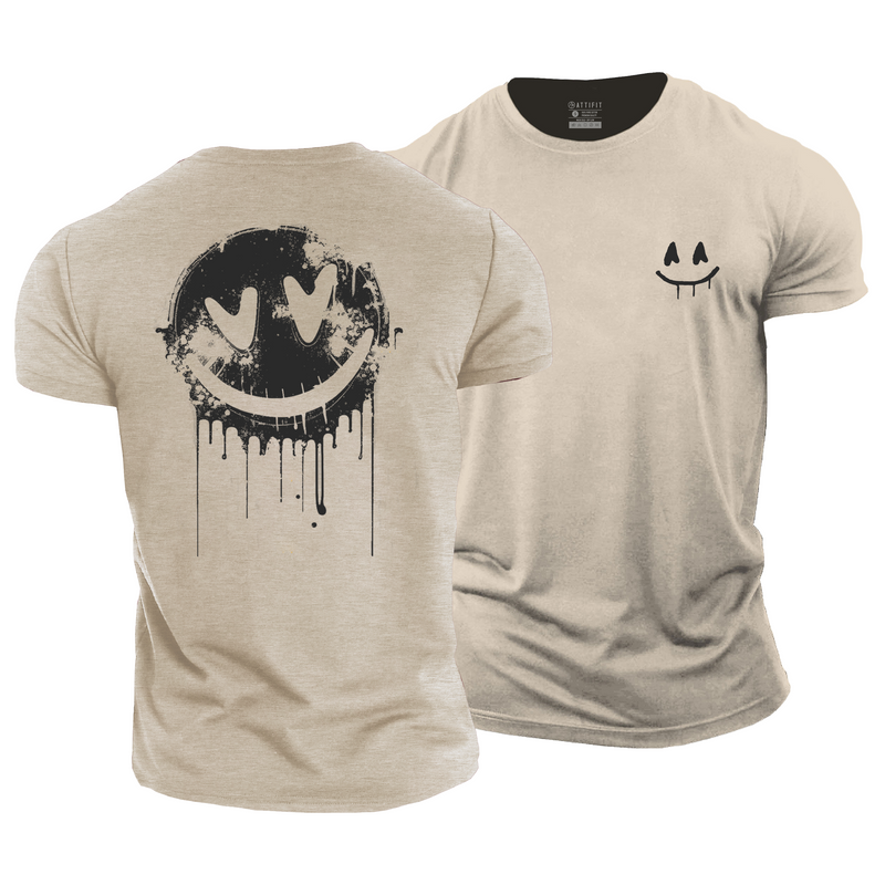 Sweet Smiley Cotton T-shirts