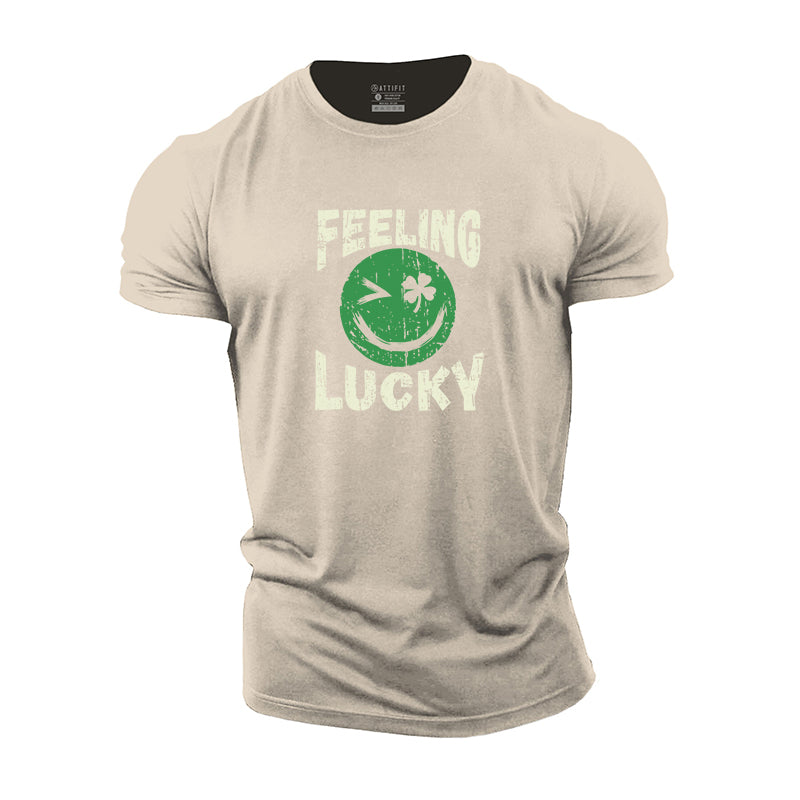 Lucky Smiley Cotton T-Shirt