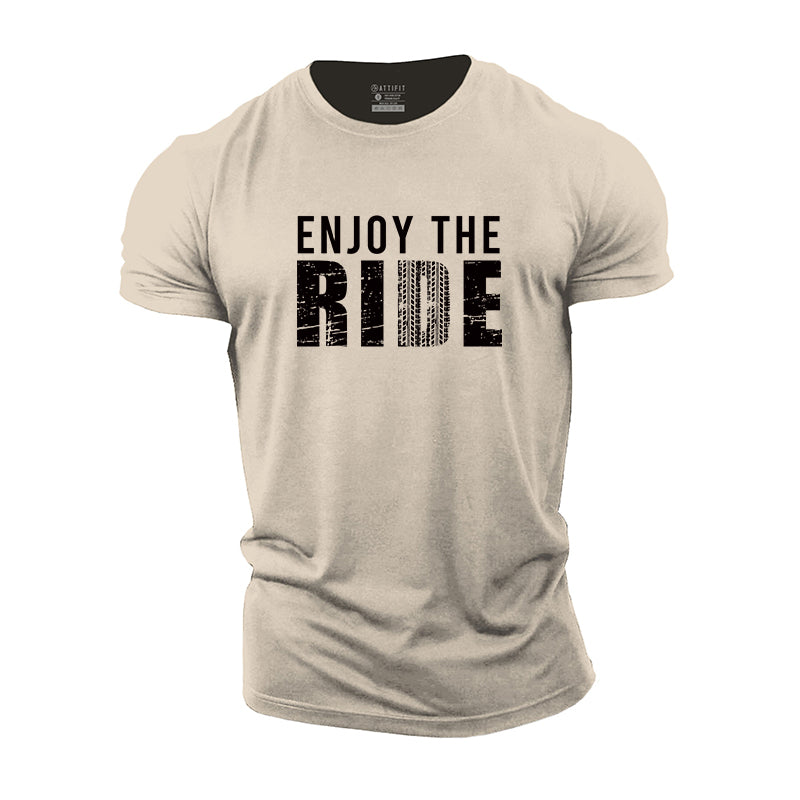 Enjoy The Ride Cotton T-Shirts