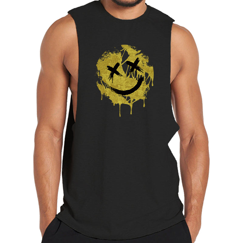 Crack Smiley Tank Top