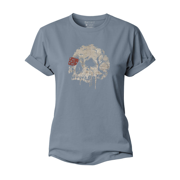 Skull Dice Women's Cotton T-shirts
