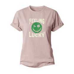 Lucky Smiley Women's Cotton T-shirts