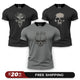 Skull 3-Pack - Quick-Dry T-Shirts