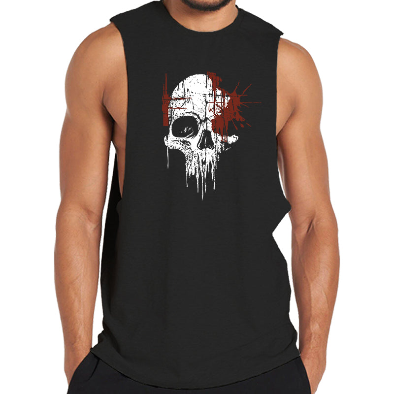 Dripping Skull Tank Top