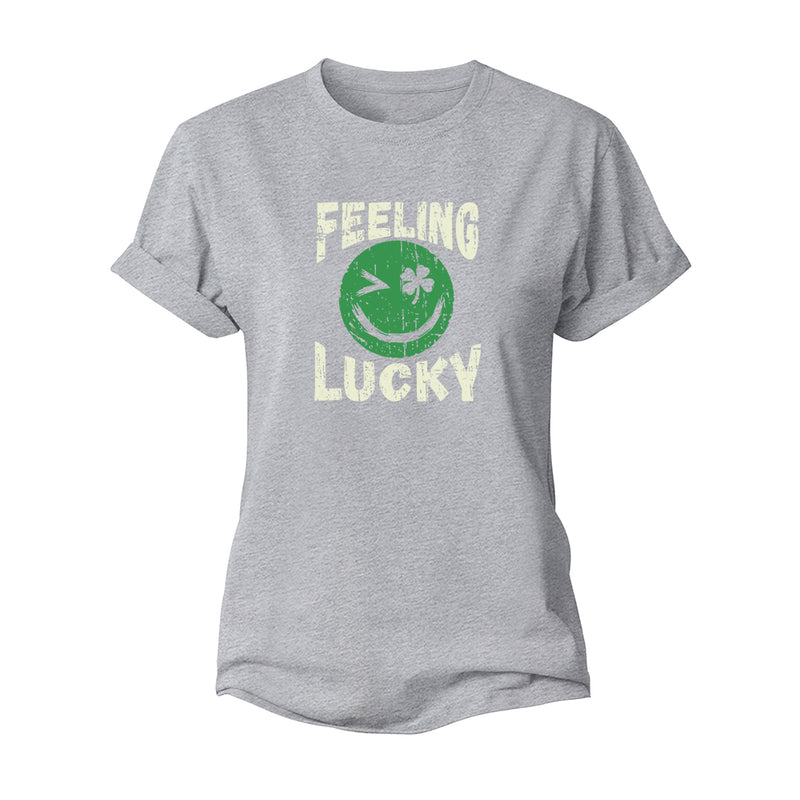 Lucky Smiley Women's Cotton T-shirts