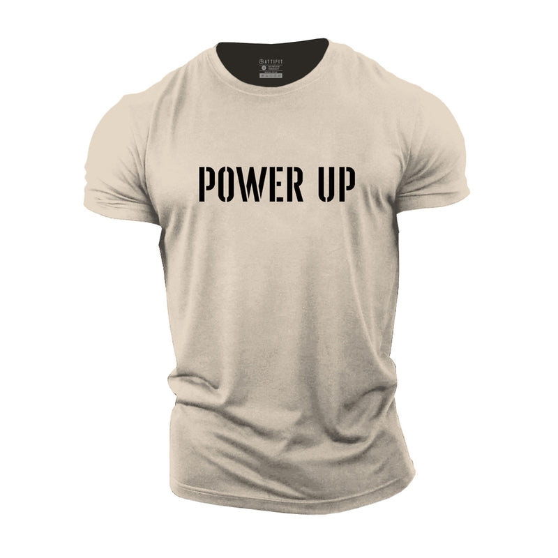 Power Up Cotton T-Shirts