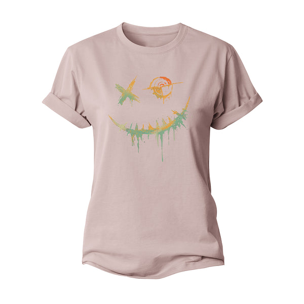 Smiley Print Women's Cotton T-shirts
