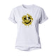 Crack Smiley Women's Cotton T-Shirt