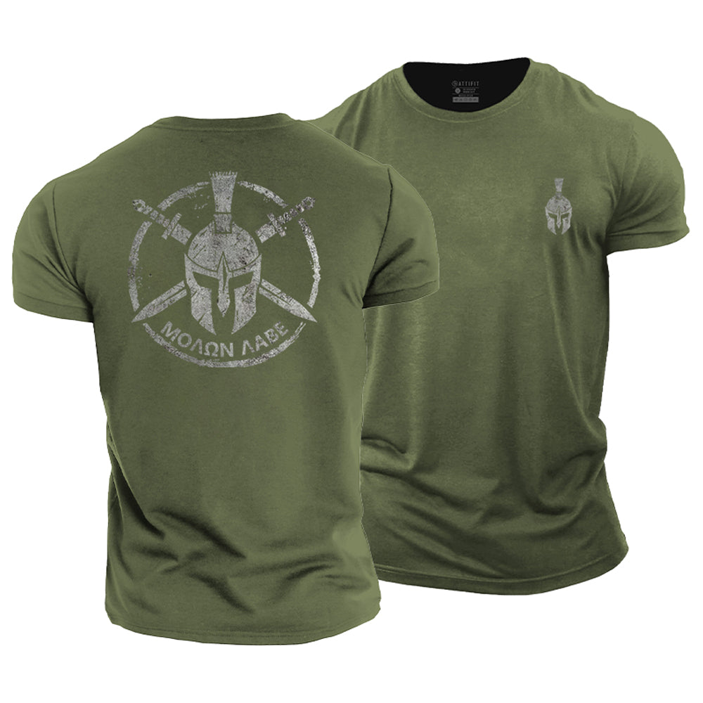 Molon Labe Cotton T-Shirt