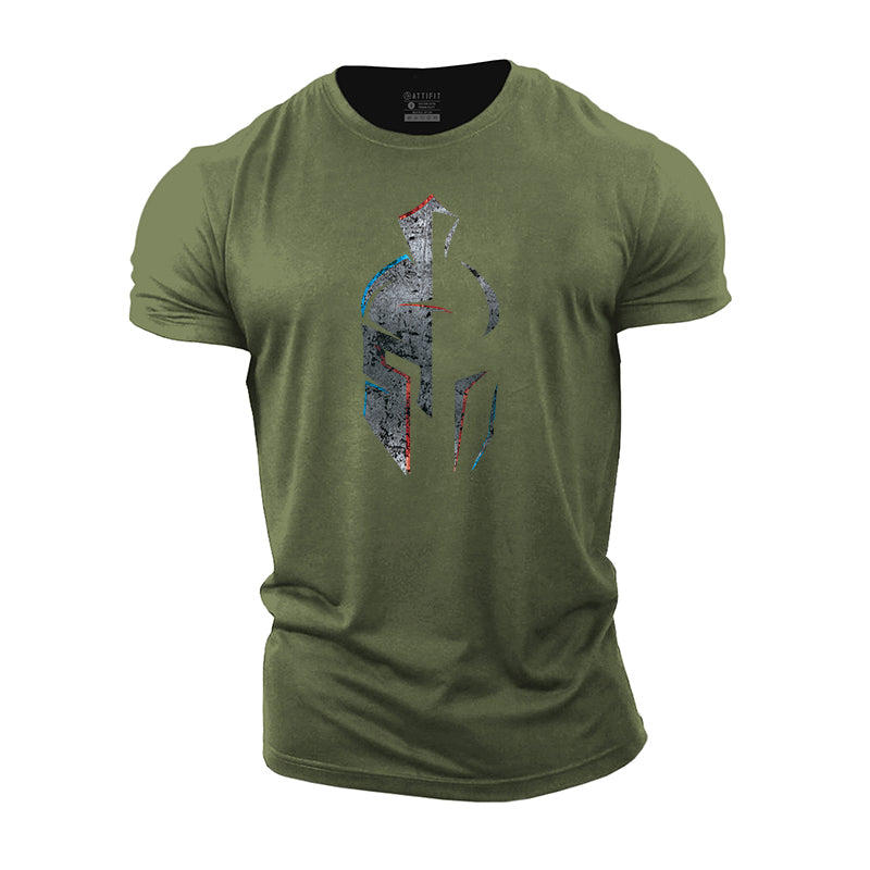 Mysterious Spartan Cotton T-Shirt