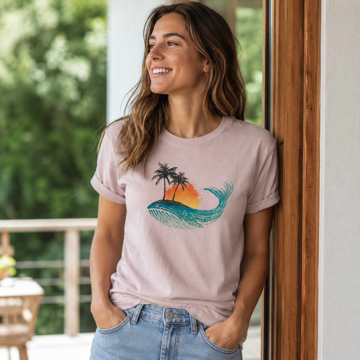 Whale Sea Women's Cotton T-Shirt