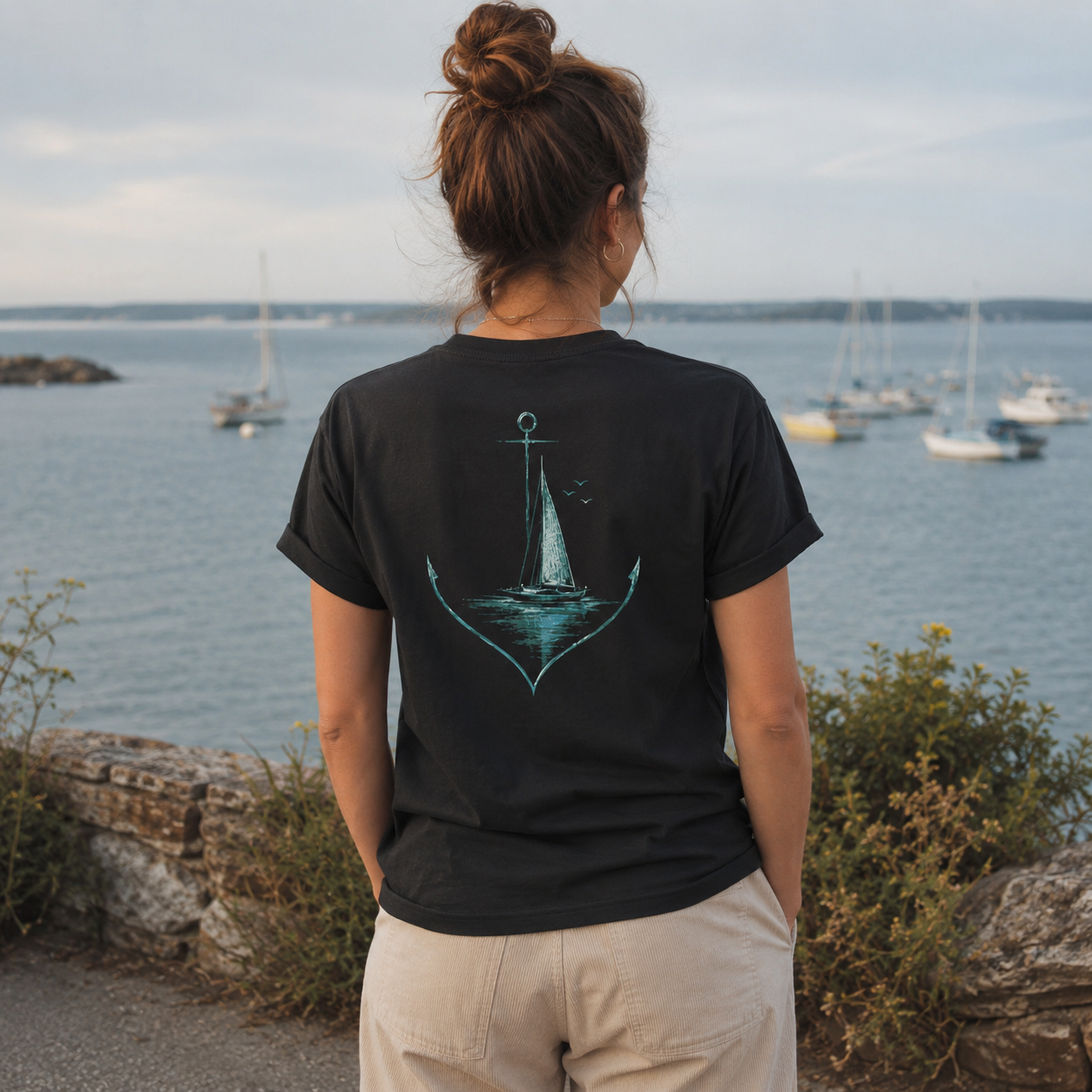 Ocean Voyage Women's Cotton T-Shirt