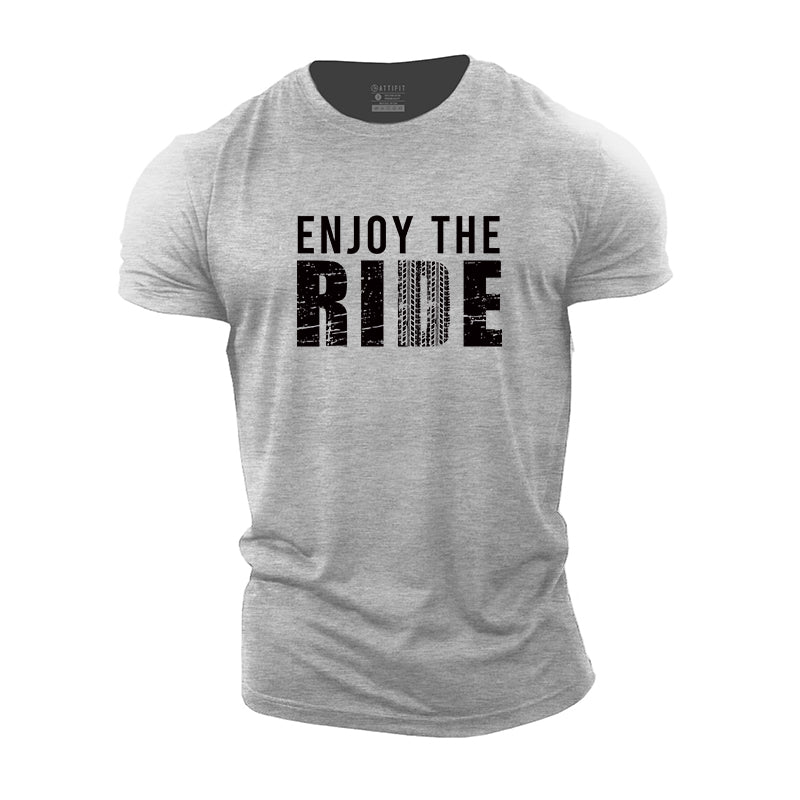 Enjoy The Ride Cotton T-Shirts