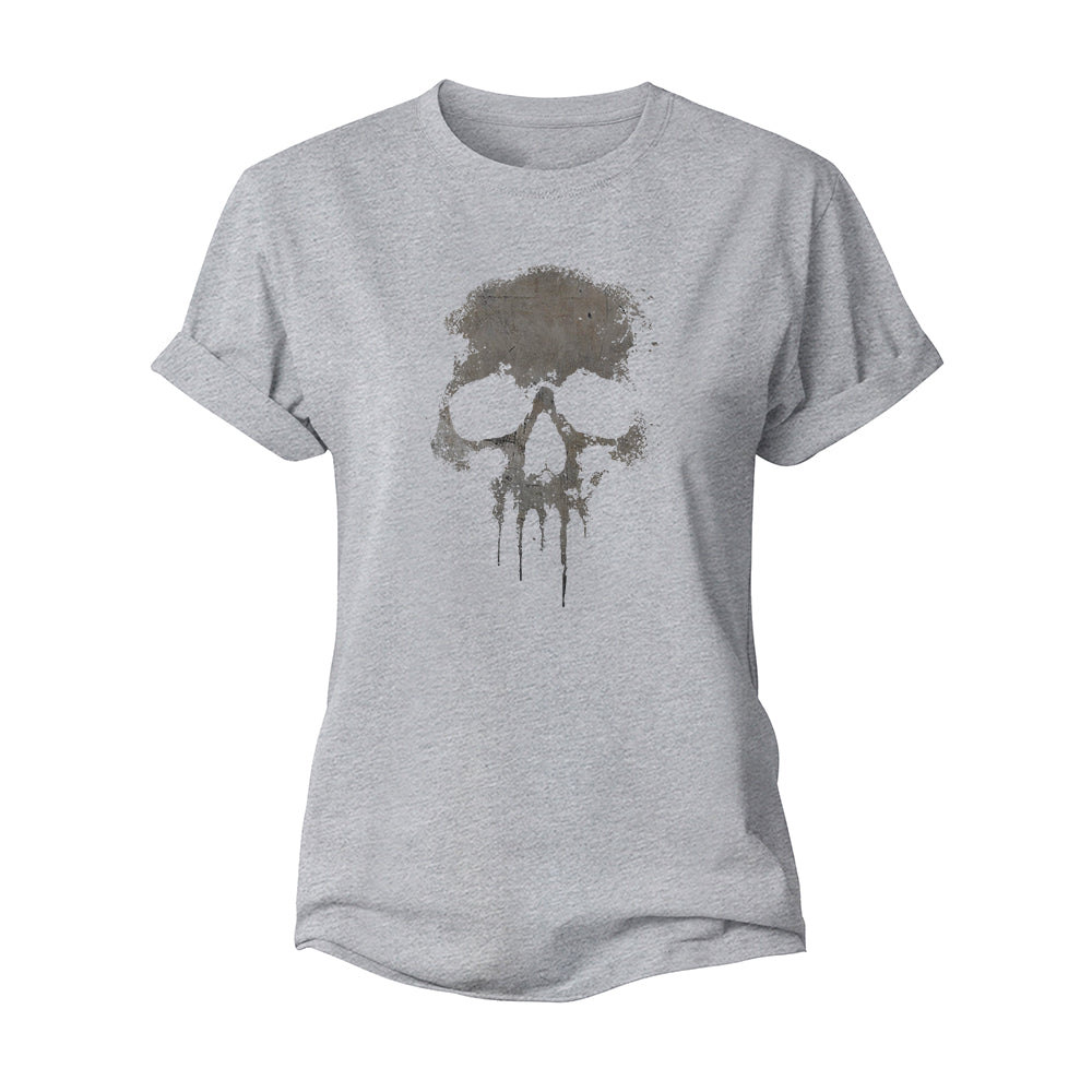 Skull Women's Cotton T-Shirt